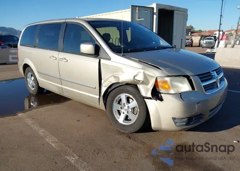 2008 Dodge Grand Caravan Sxt из США, поврежденный, VIN 1D8HN54P48B136240